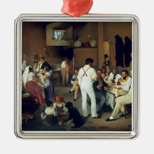 Danish artists at the Osteria la Gonsola, Rome, 18 Metal Ornament