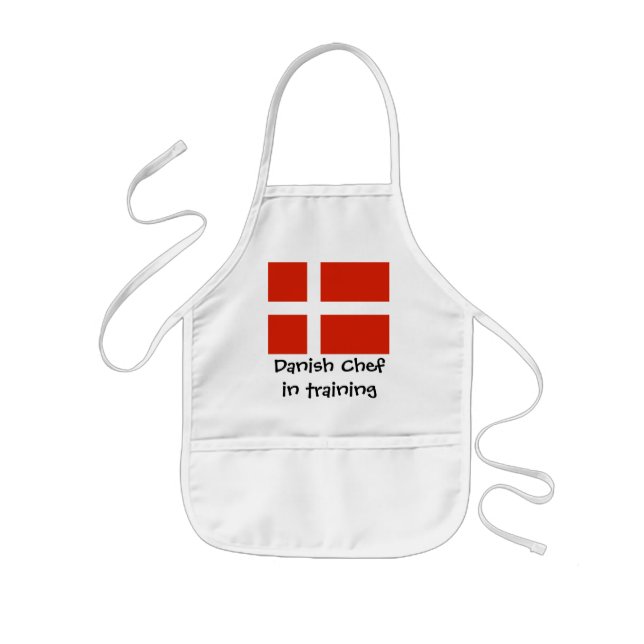 Danish Chef in Training Kids Apron (Front)
