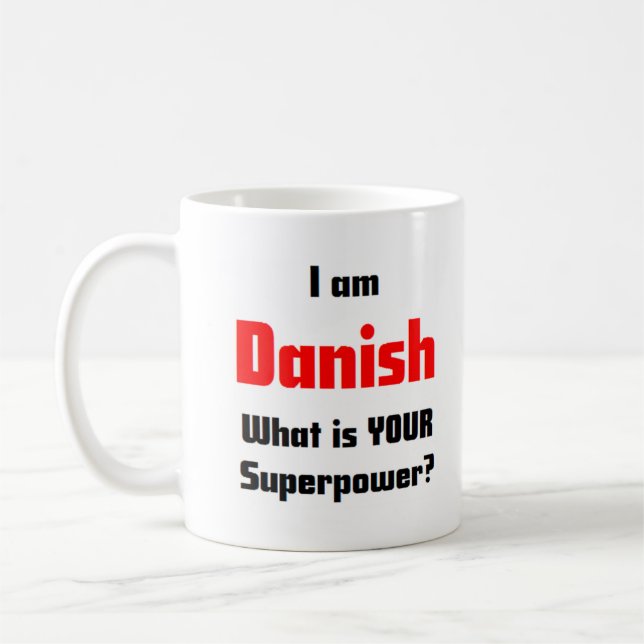 danish coffee mug (Left)