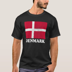 Danish Denmark Flag Pride Danish Flag T-Shirt