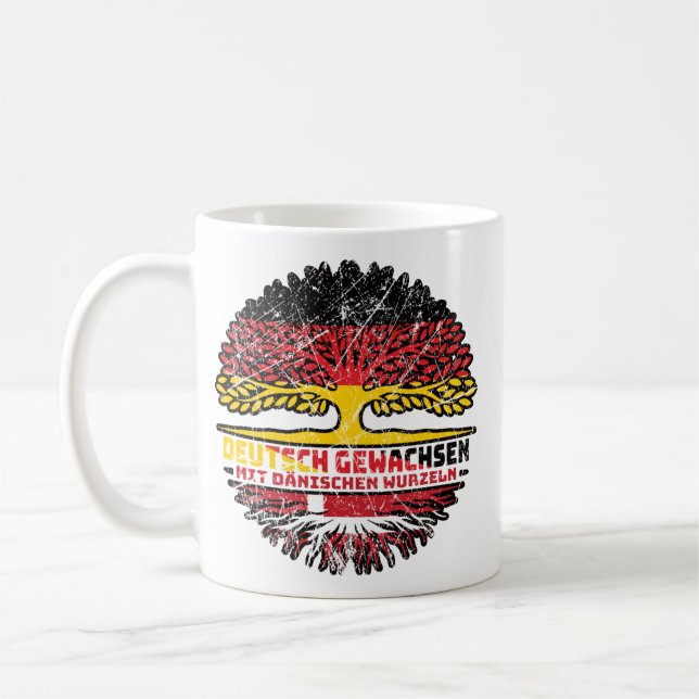 Danish Deutsch Coffee Mug (Left)