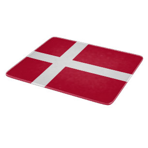 Danish Flag Cutting Board