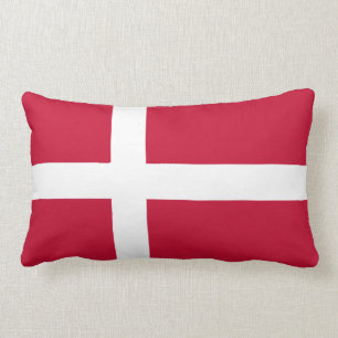 Danish Flag Lumbar Cushion