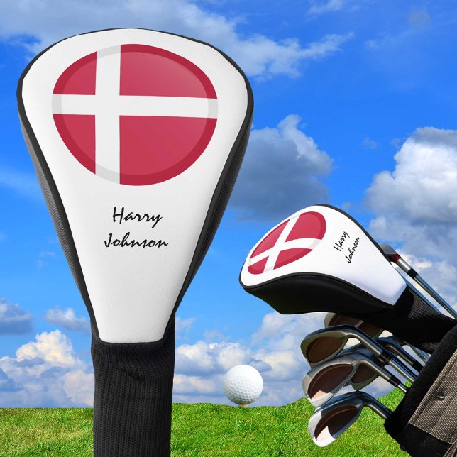 Danish Flag & Monogrammed Golf Clubs Covers (Creator Uploaded)