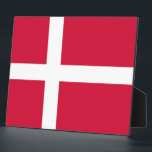Danish Flag Plaque<br><div class="desc">Add a touch of Danish pride to your space with our exclusive plaque featuring the flag of Denmark! Crafted with meticulous attention to detail, this plaque is more than just a decorative piece; it’s a celebration of Denmark’s heritage and cultural pride. The vibrant design prominently displays the iconic Danish flag,...</div>