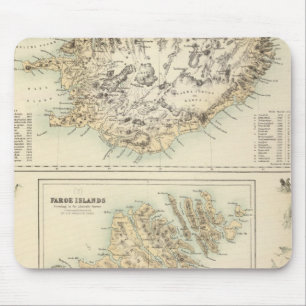 Danish Islands in the North Atlantic Ocean Mouse Pad