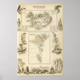 Danish Islands in the North Atlantic Ocean Poster