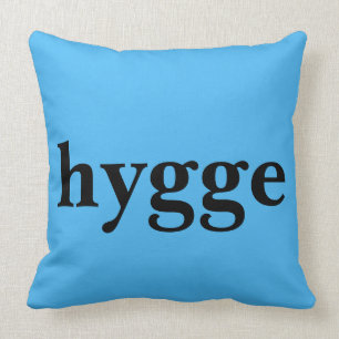 Danish language hygge means comfort cushion