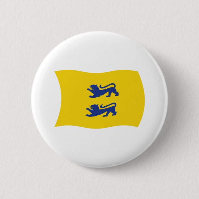 Danish Minority of Southern Schleswig Flag Button (Front)