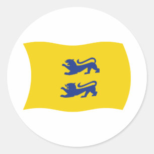 Danish Minority of Southern Schleswig Flag Sticker
