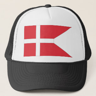 Danish National Flag Trucker Hat