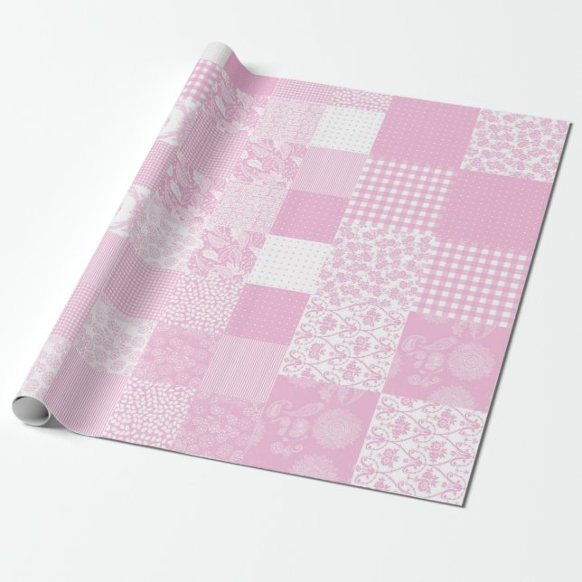 Danish Paper Star Ornaments in pink (Unrolled)