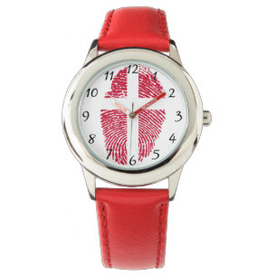 Danish touch fingerprint flag watch