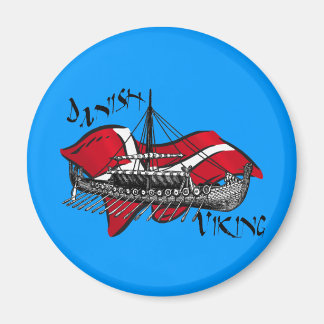 Danish Viking Ship cultural gifts of Denmark Magnet