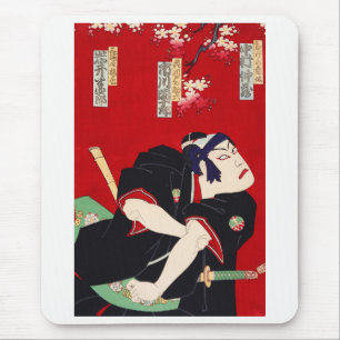 Danjuro ICHIKAWA and Sukeroku HANAKAWADO Mouse Pad