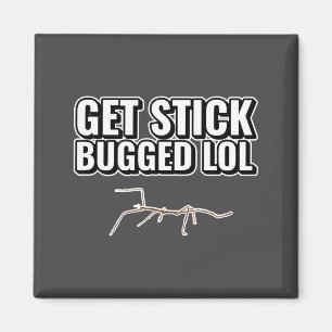 Dank Meme Get Stick Bugged Lol Funny Dancing Bug G Magnet