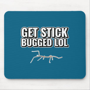 Dank Meme Get Stick Bugged Lol Funny Dancing Bug G Mouse Pad