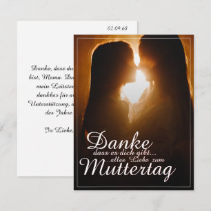 Danke, dass es dich gibt - Muttertag