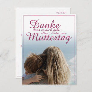 Danke, dass es dich gibt, Muttertag, Mutter & Kind