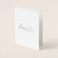 Danke German Thank You Brush Script Elegant