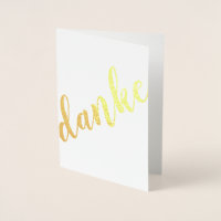 Danke German Thank You Brushstroke Oversized Tilt