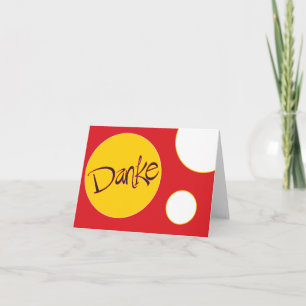 Danke Thank You Card