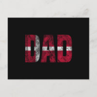 Danmark Flag Dad Shirt 2022 Fathers Day Danish