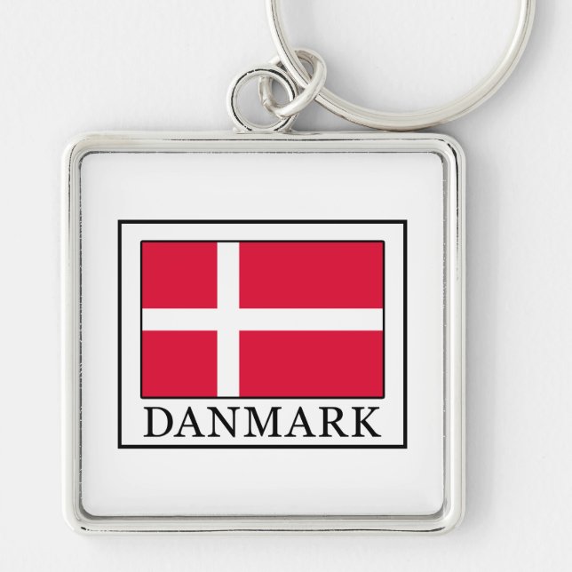 Danmark Key Ring (Front)
