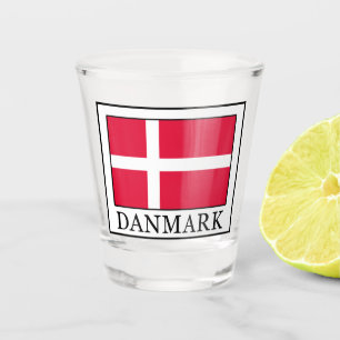 Danmark Shot Glass