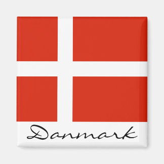 Danmark with Dannebrog Magnet