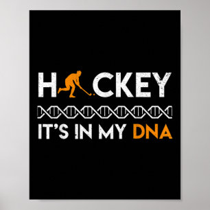 Dann Field Hockey Gift Field Hockey Player Gift Poster