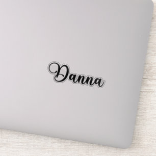 Danna Name - Handwritten Calligraphy