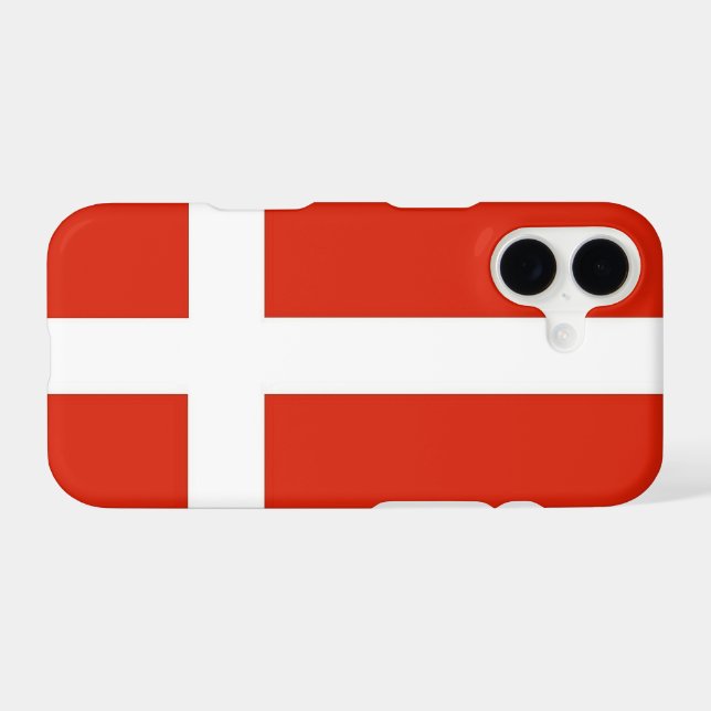 Dannebrog; The Official Flag of Denmark (Back (Horizontal))