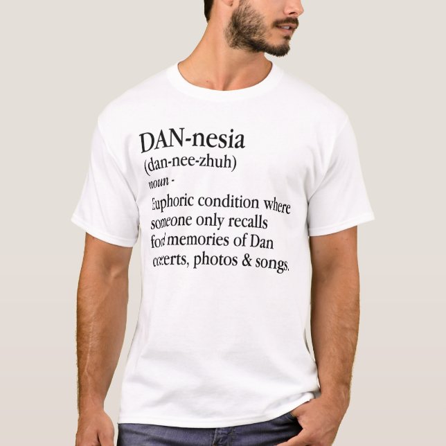 DANnesia Shirt - Light (Front)