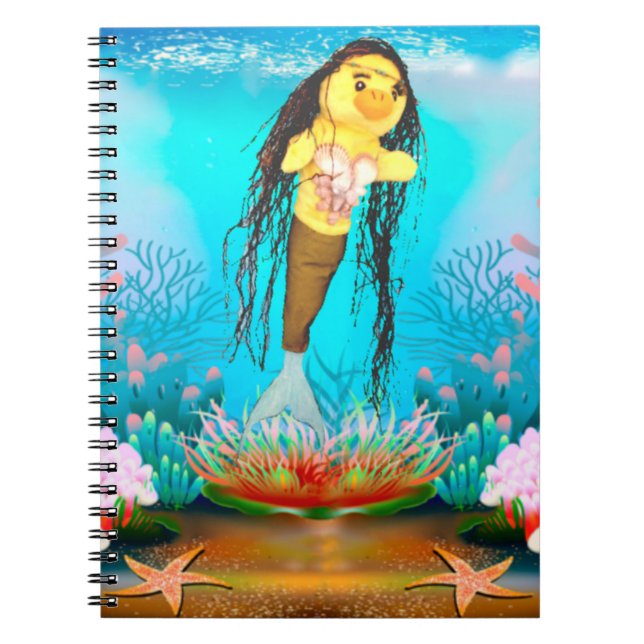 Danni the Mermaid  Notebook (Front)