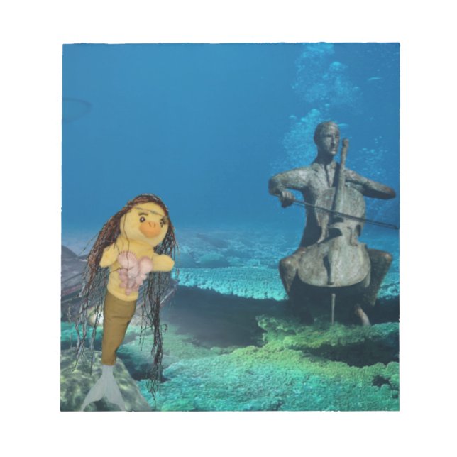 Danni the Mermaid  Notepad (Front)
