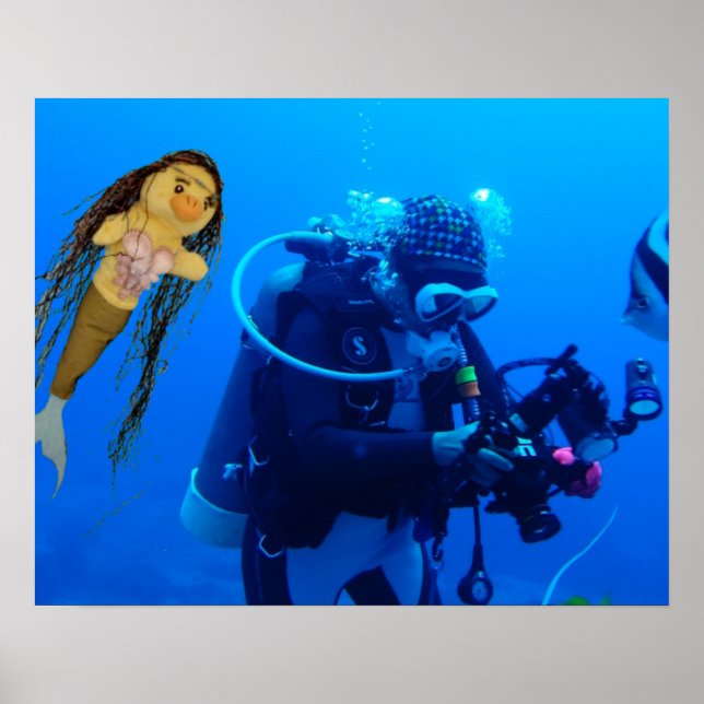 Danni the Mermaid Poster (Front)