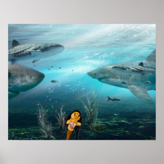 Danni the Mermaid  Poster (Front)