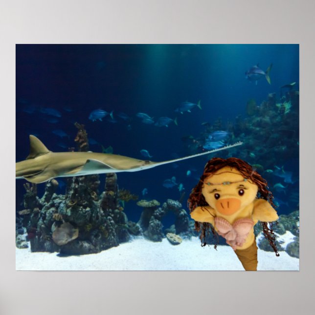 Danni the Mermaid Poster (Front)