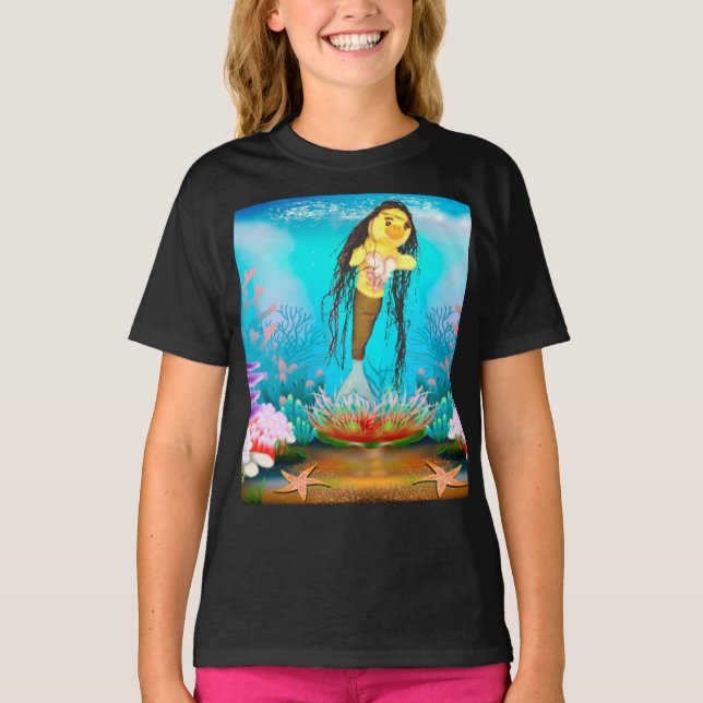 Danni the Mermaid T-Shirt (Front)