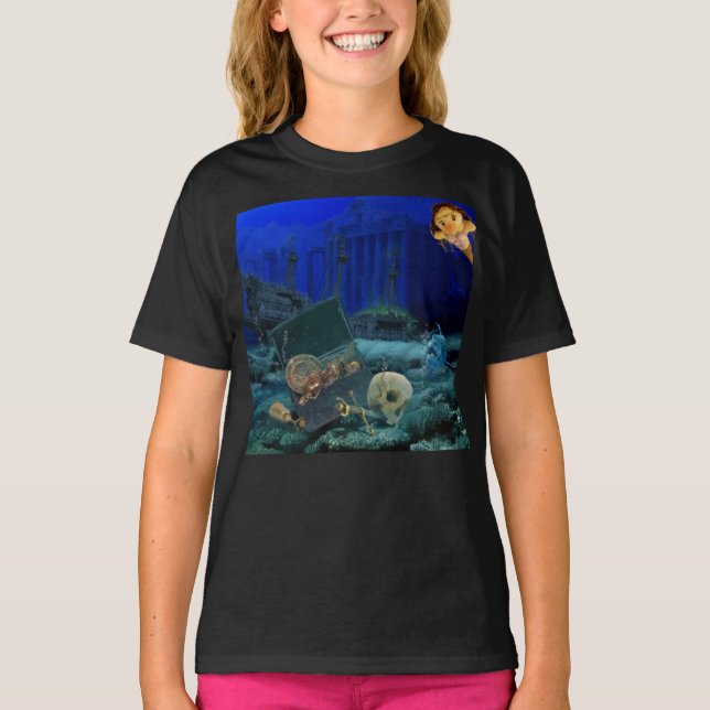 Danni the Mermaid T-Shirt (Front)