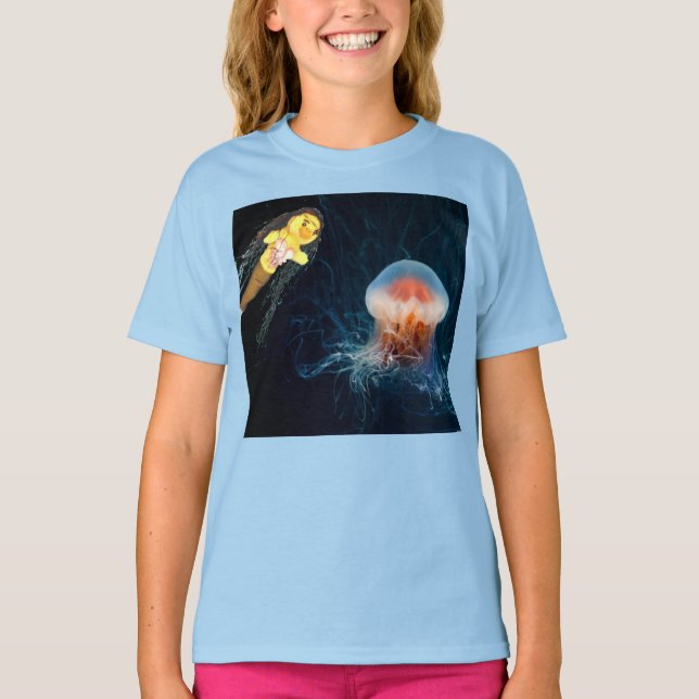 Danni the Mermaid T-Shirt (Front)