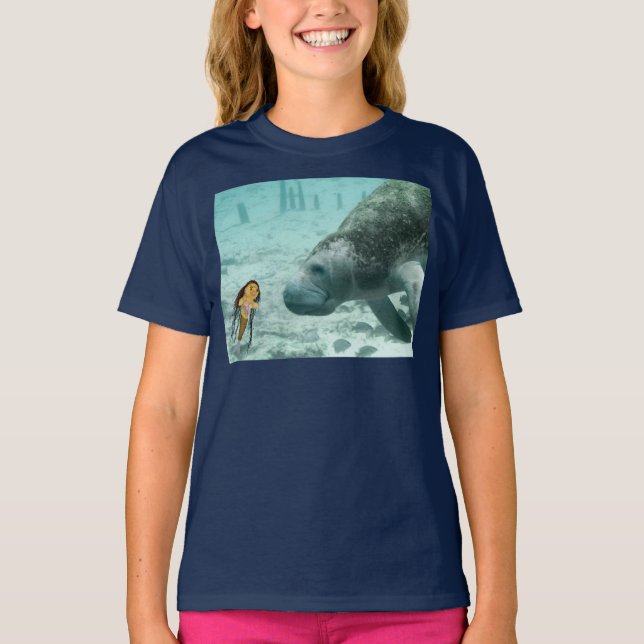 Danni the Mermaid T-Shirt (Front)
