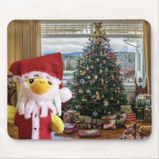 Danny Duck Santa - Christmas Adventure Mouse Pad