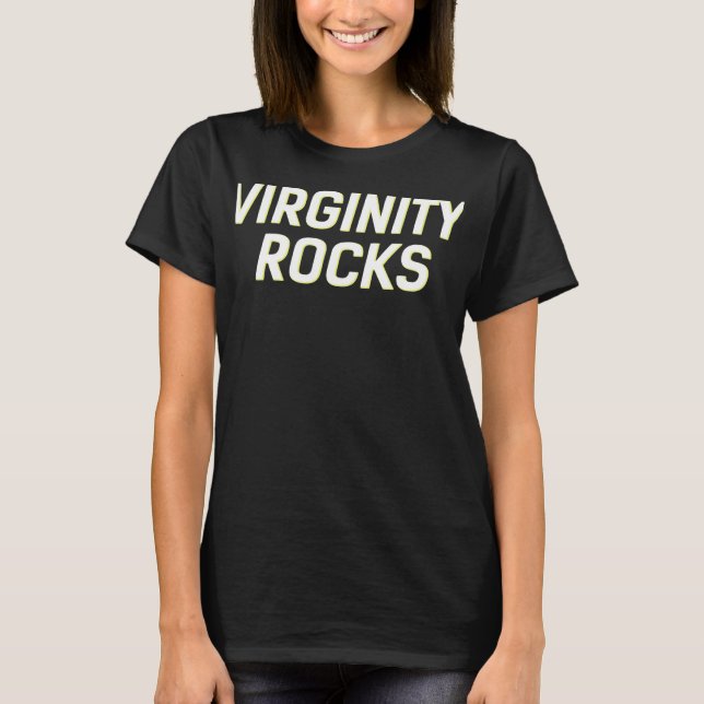 Danny Duncan Merch Virginity Rocks Virginity Rocks T-Shirt (Front)