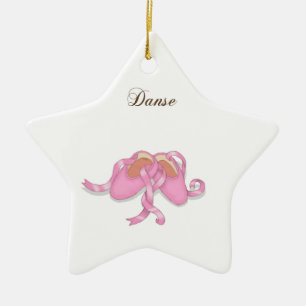 "Danse" Ballet Slippers Ceramic Ornament