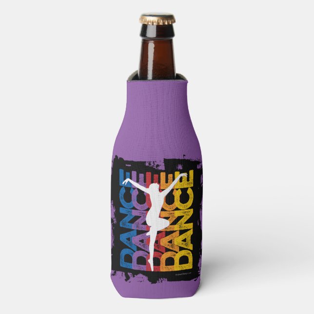 Danse et Lettres (Dance) Bottle Cooler (Bottle Front)