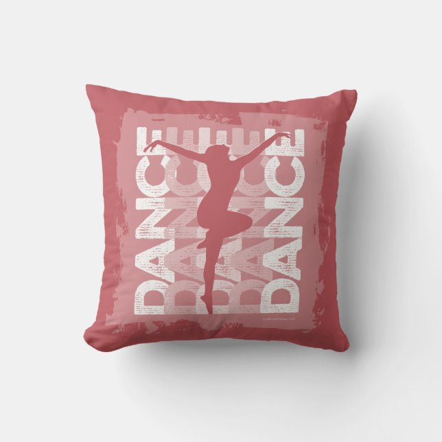 Danse et Lettres (Dance) Cushion (Front)