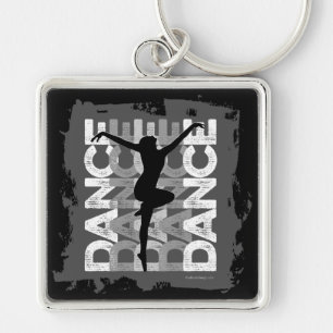 Danse et Lettres (Dance) Key Ring