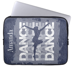 Danse et Lettres (Dance) Laptop Sleeve
